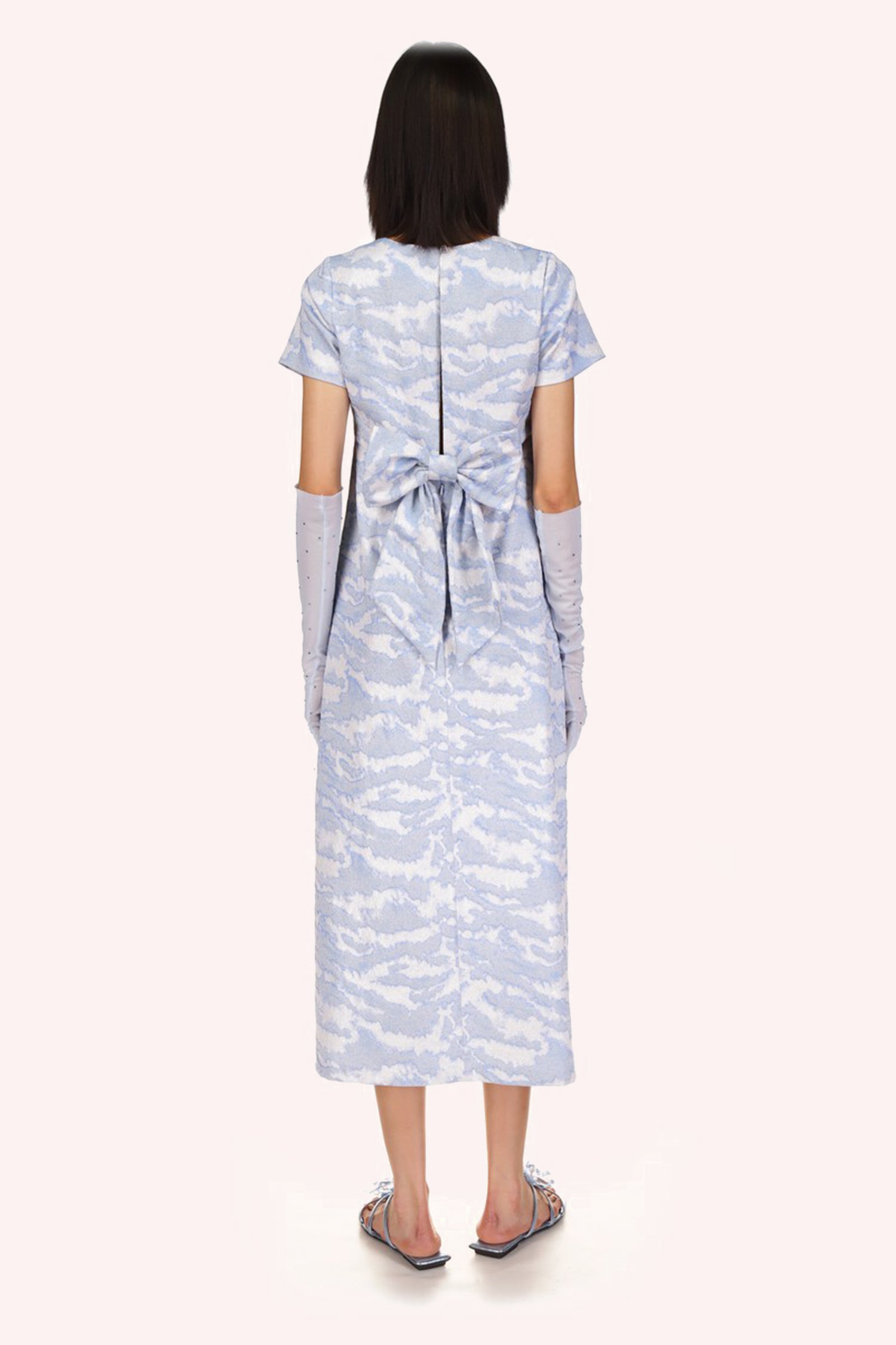 Sauvage Jacquard Dress - Anna Sui Online