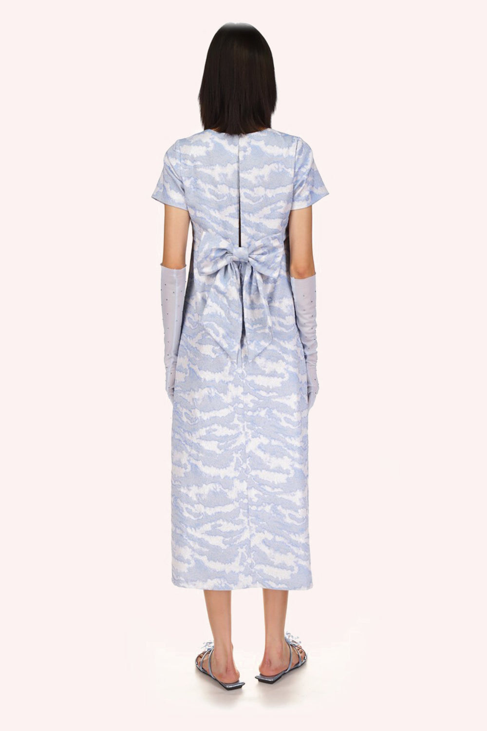 Sauvage Jacquard Dress - Anna Sui Online