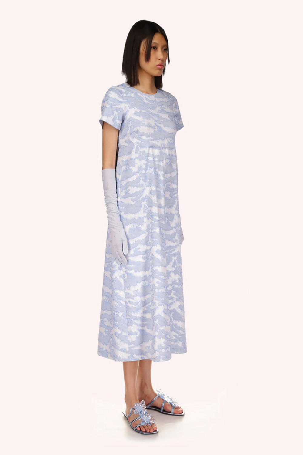Sauvage Jacquard Dress - Anna Sui Online