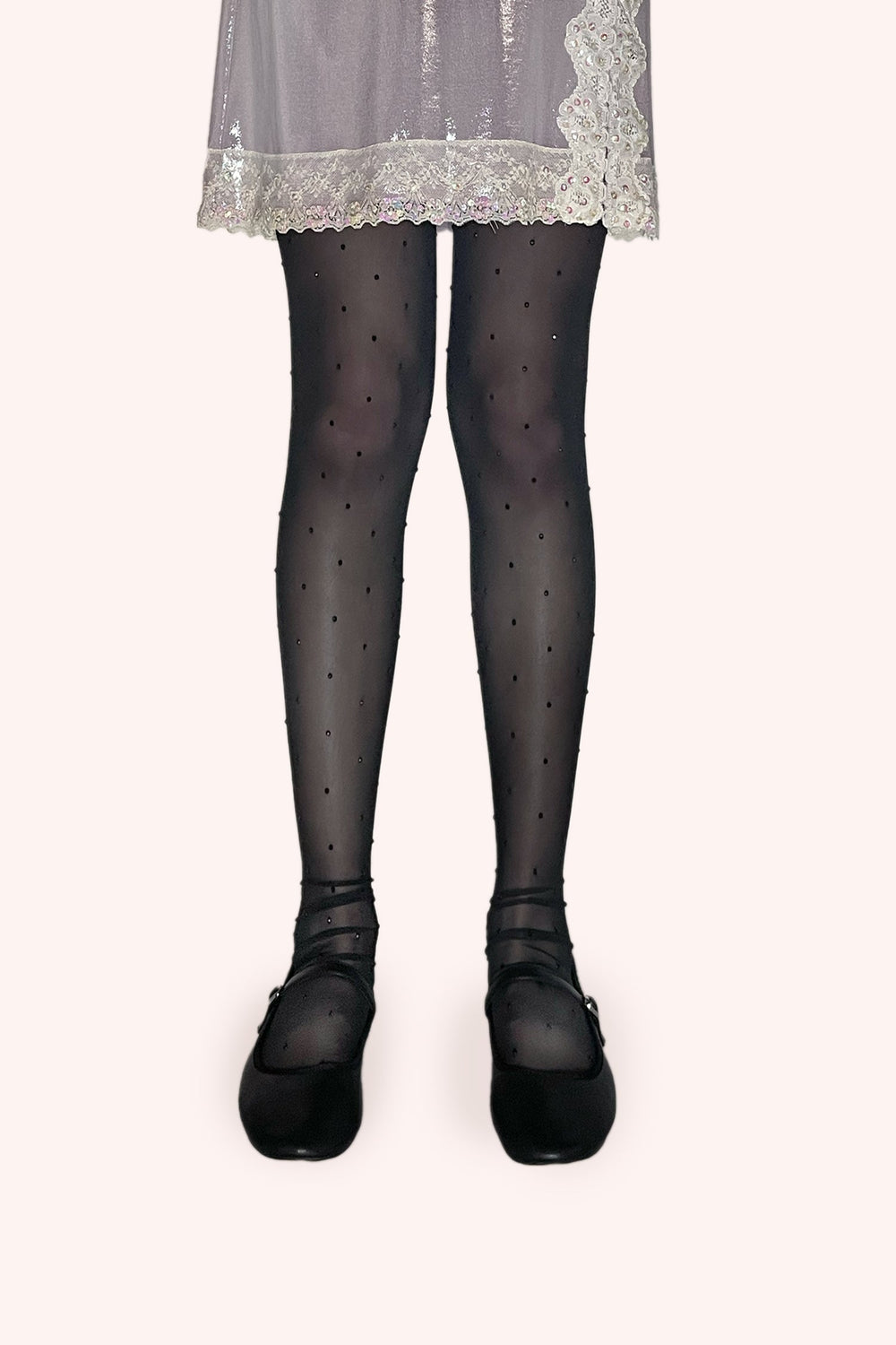 Rhinestone Mesh Leggings - Anna Sui Sale