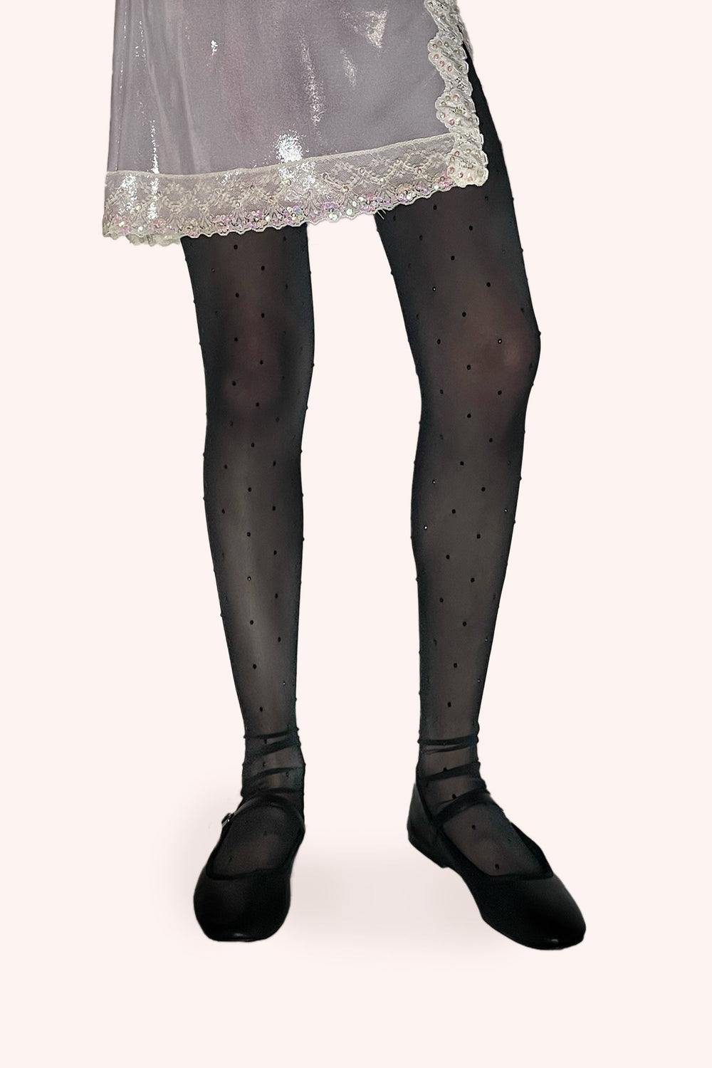 Rhinestone Mesh Leggings - Anna Sui Sale