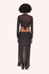 Rhinestone Mesh Skirt - Anna Sui Sale