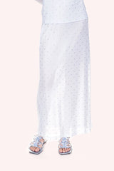 Rhinestone Mesh Skirt - Anna Sui Outlet