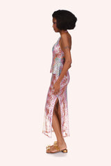 Swirly Rainbow Knit Skirt - Anna Sui Online