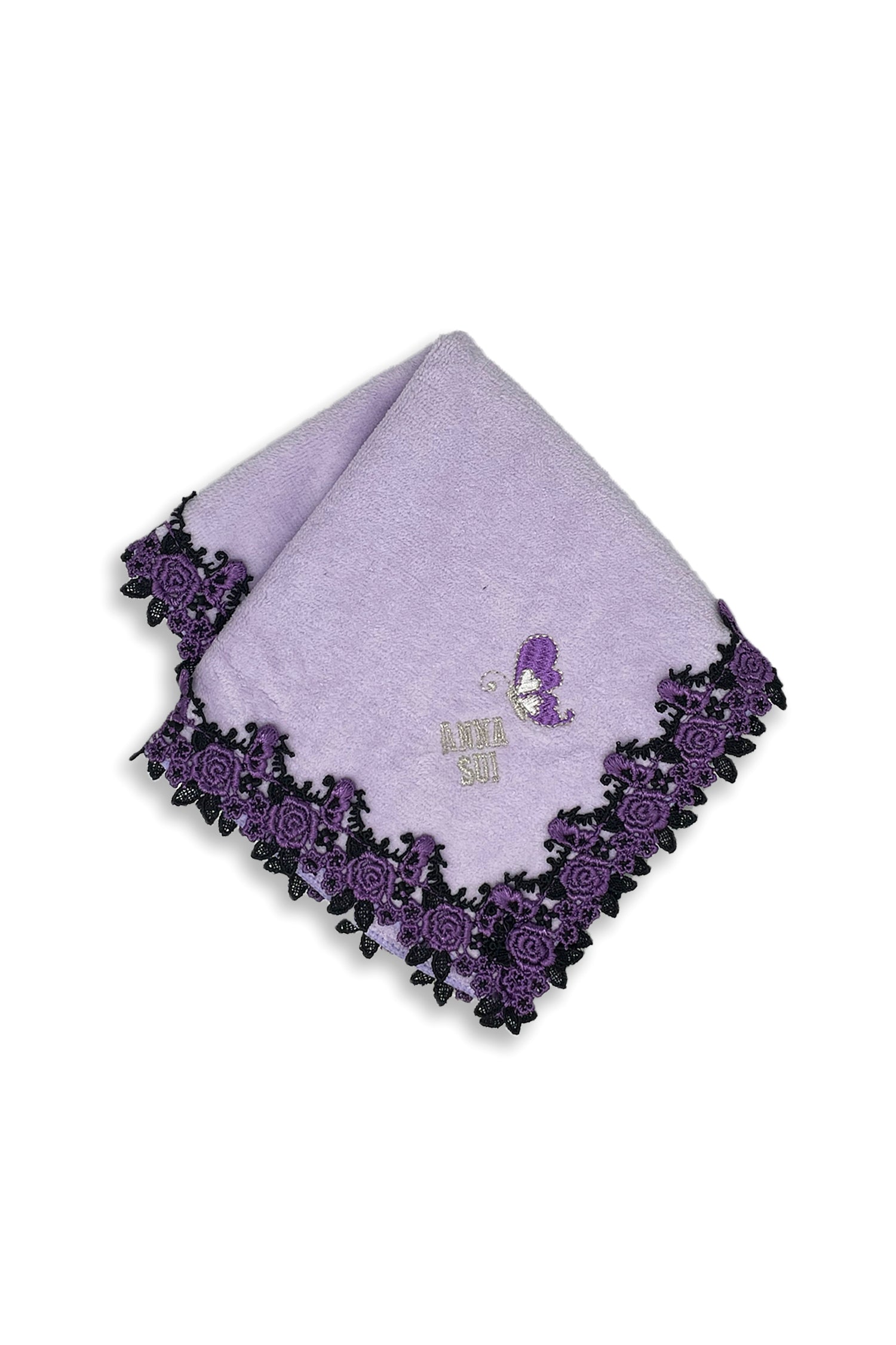 Rose Embroidery Washcloth - Anna Sui Sale