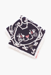 Cat Pattern Washcloth - Anna Sui Discount