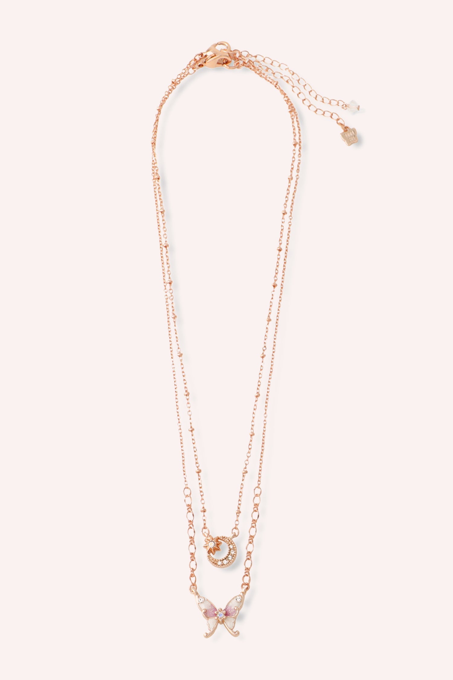 Butterfly and Moon Necklace Set - Anna Sui Online