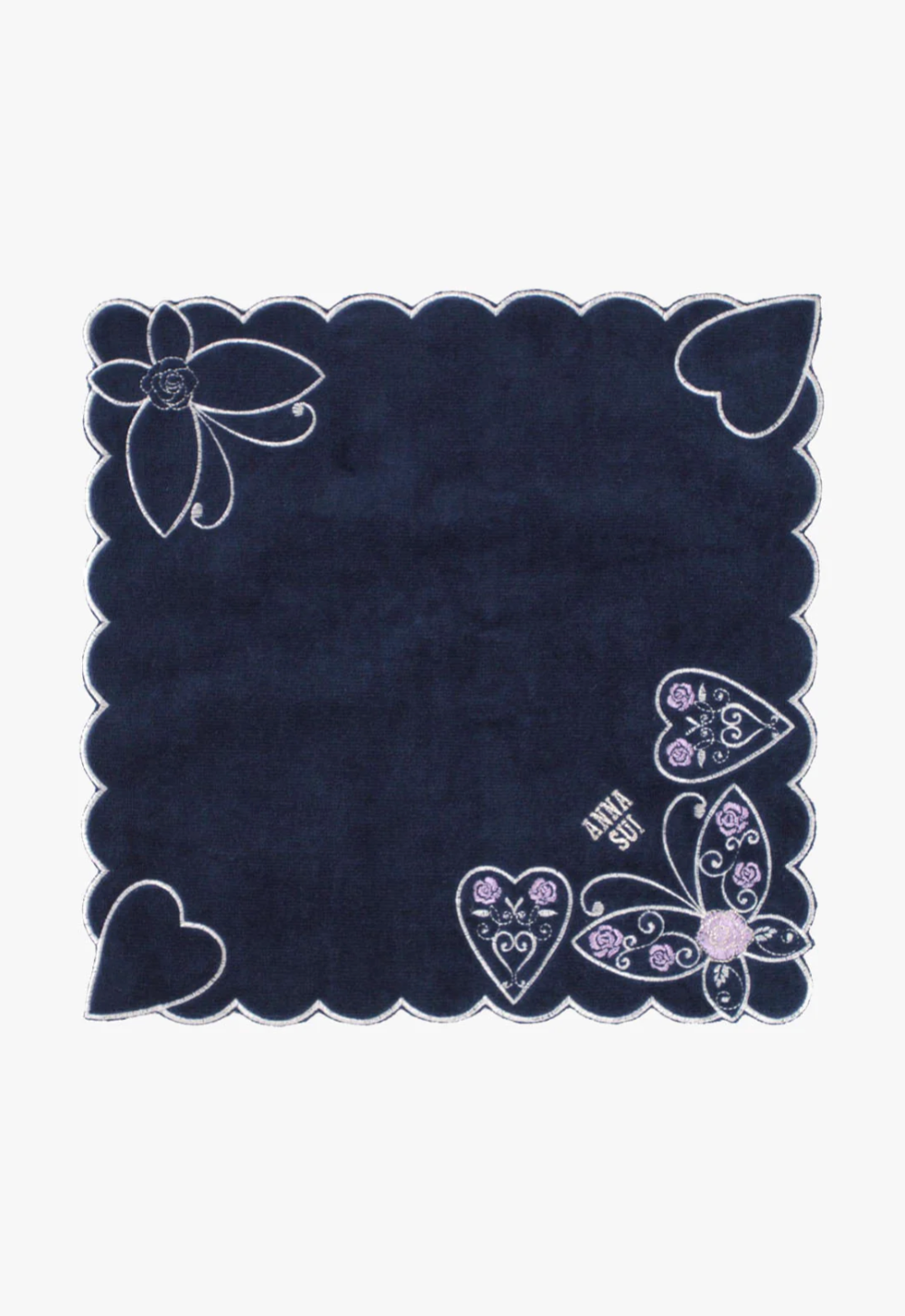 Butterfly Hearts Washcloth - Anna Sui US