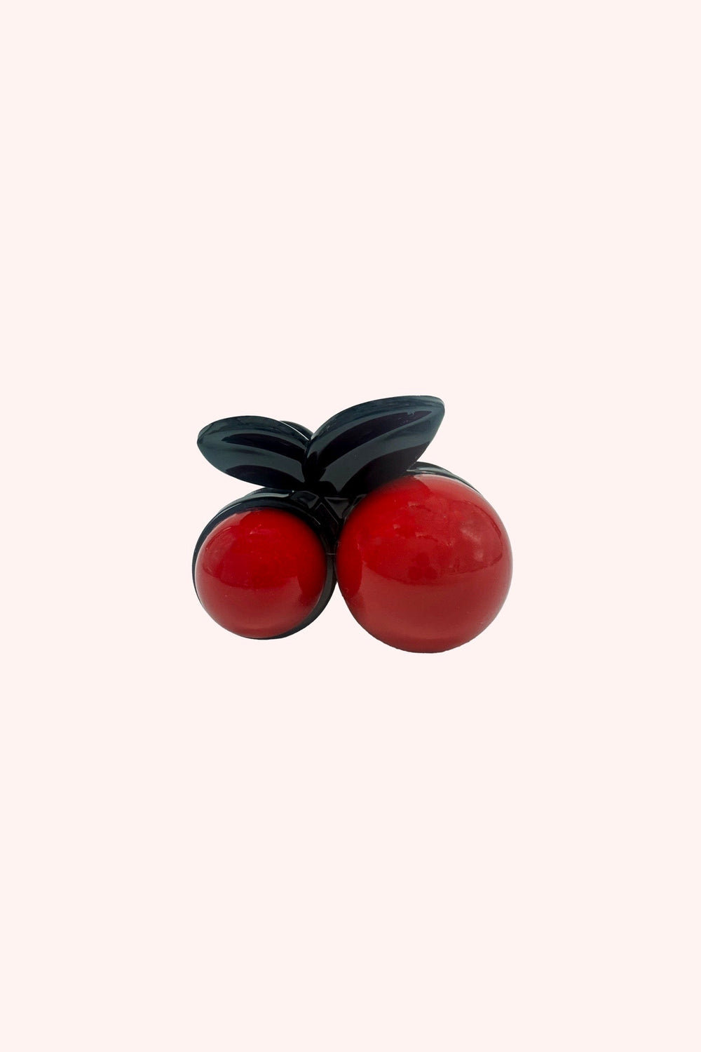 Jumbo Cherry Jaw Clip - Black - Anna Sui Online
