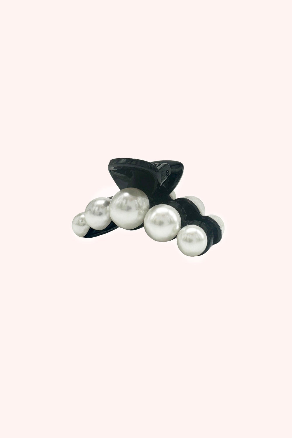 String of Pearls Mini Jaw Clip Black Pearl - Anna Sui Outlet