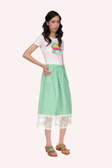 Gingham Skirt - Anna Sui US