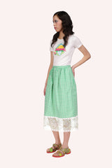 Gingham Skirt - Anna Sui US