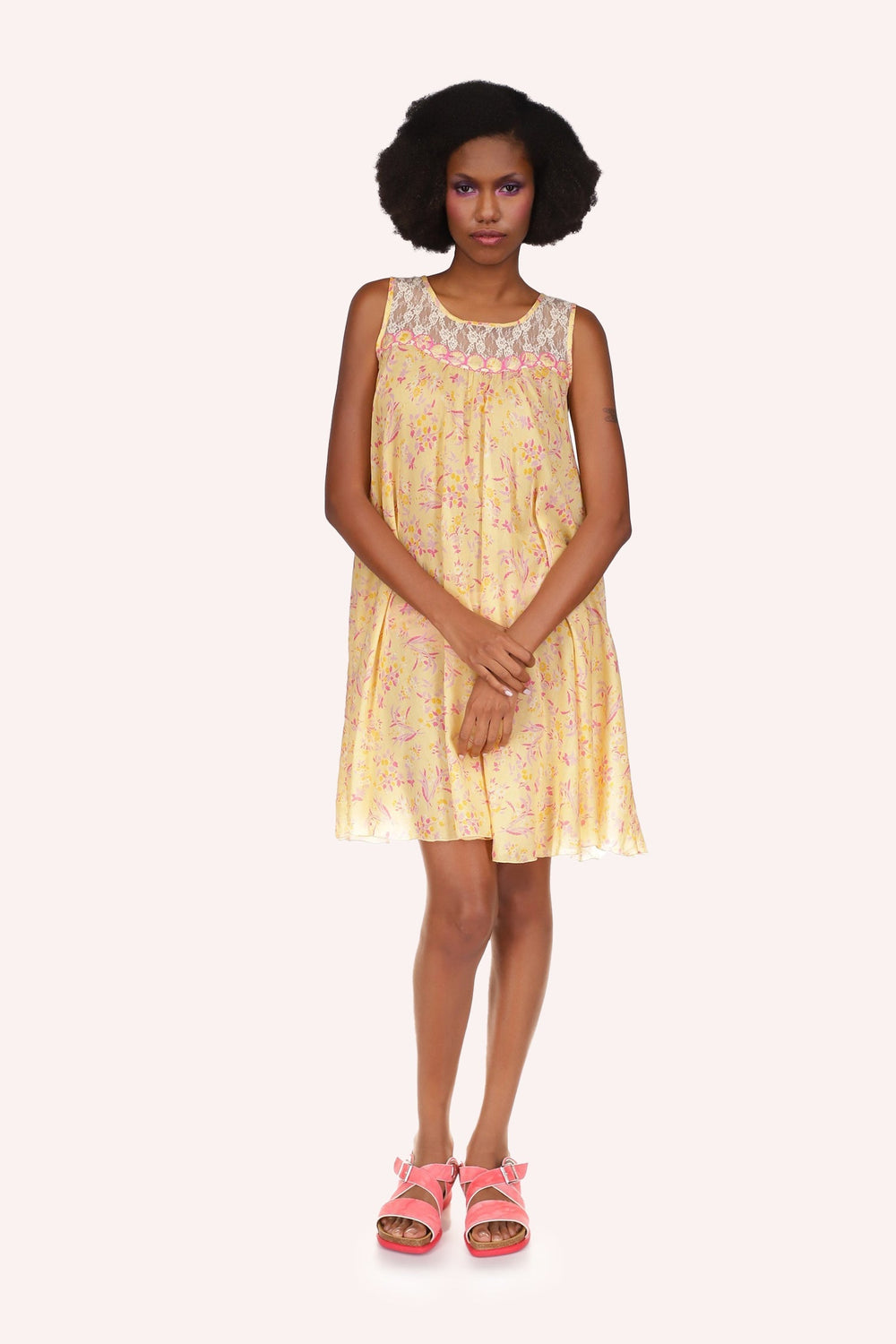 Arcadia Blossom Sleeveless Dress - Anna Sui US