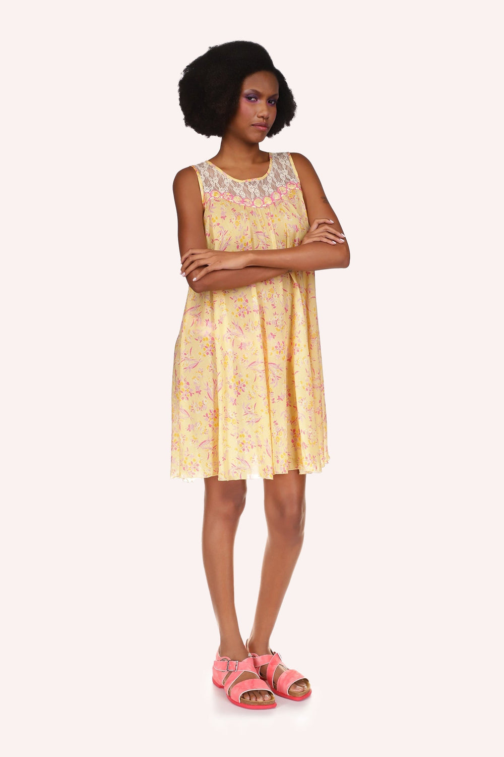 Arcadia Blossom Sleeveless Dress - Anna Sui US