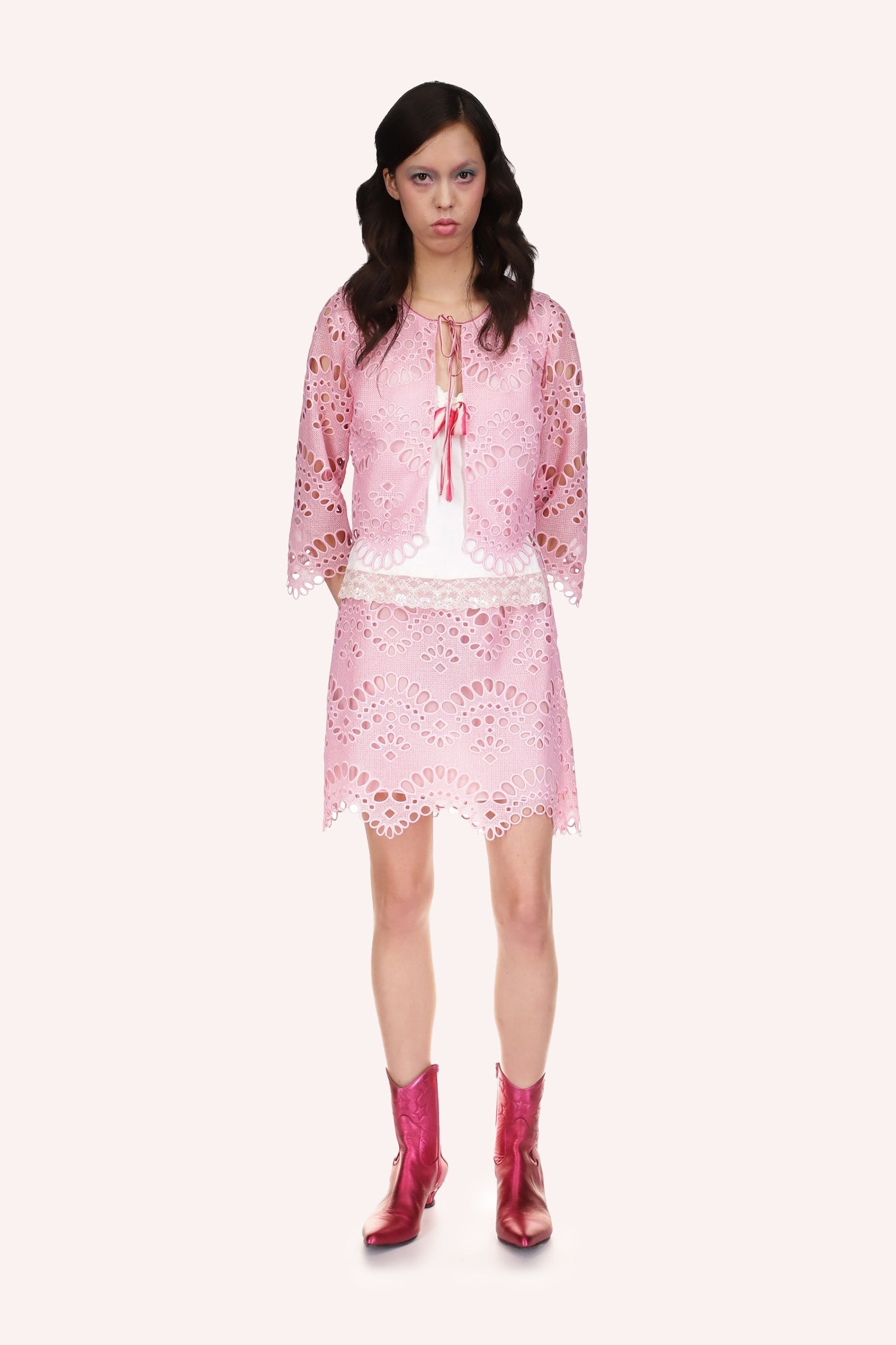 Eyelet Jacket - Anna Sui Sale