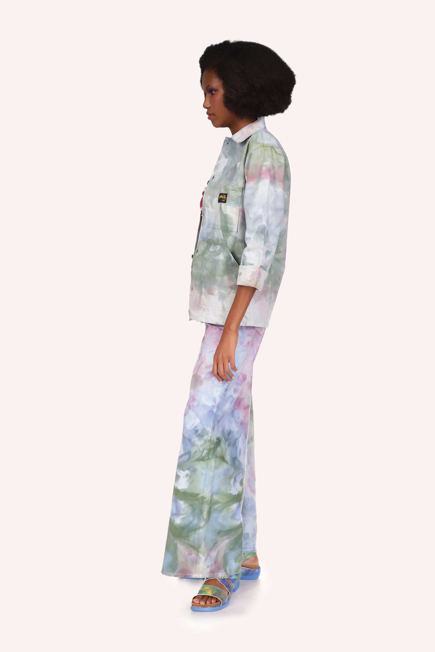 Ocean Tie Dye Jacket - Anna Sui Outlet