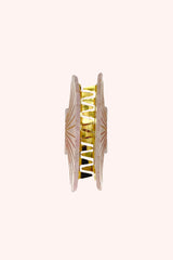 Large Rosie Pink Pastel Sea Shell Jaw Clip - Anna Sui Discount