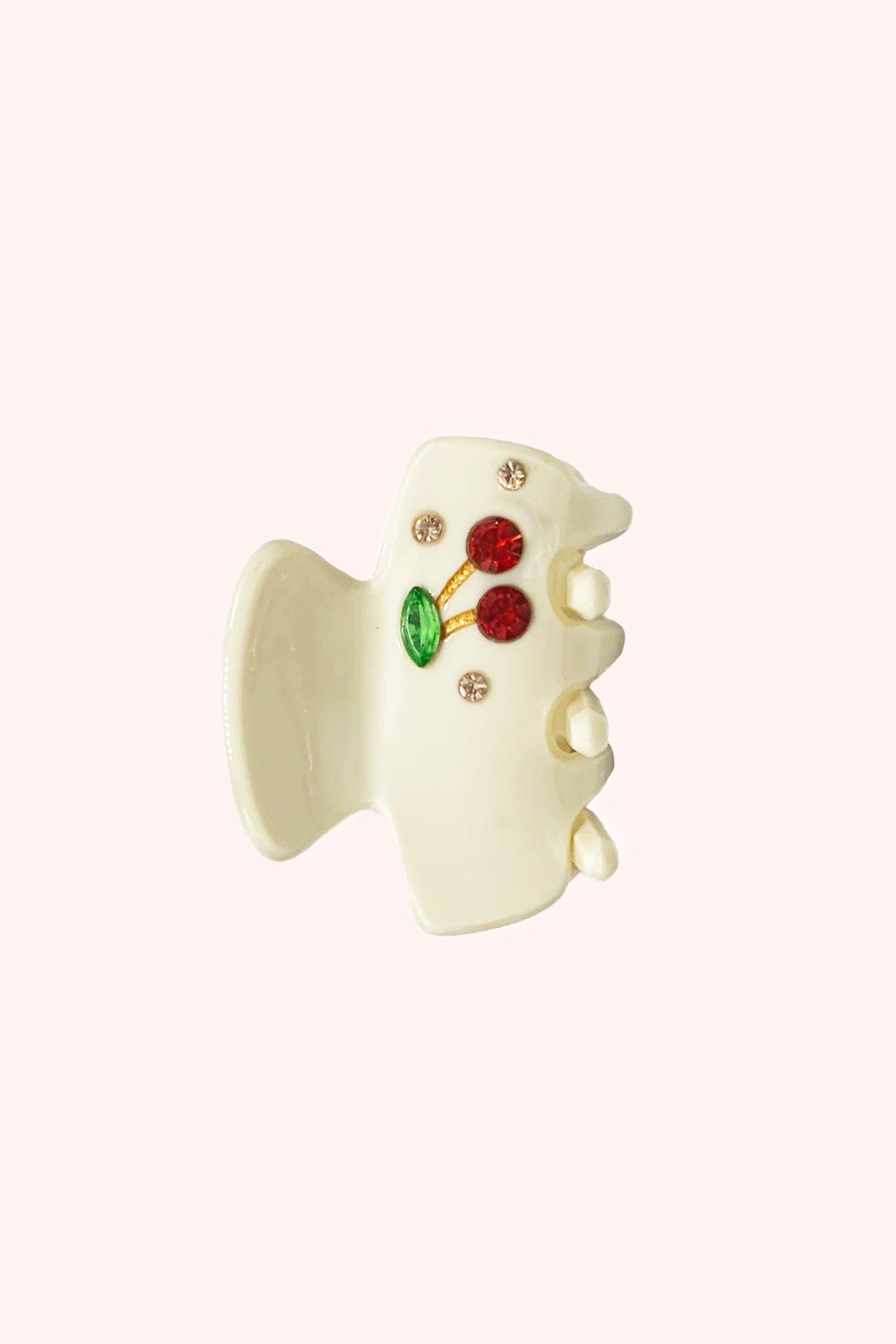 Sweet Baby Cherries Crystal Jaw Ivory - Anna Sui US