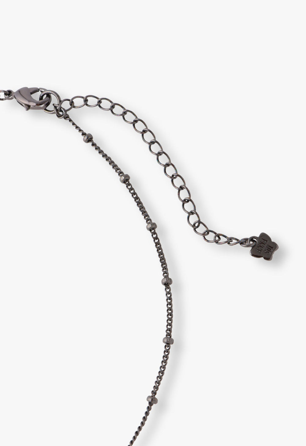 Fairytale Mushroom Necklace - Gunmetal - Anna Sui Online