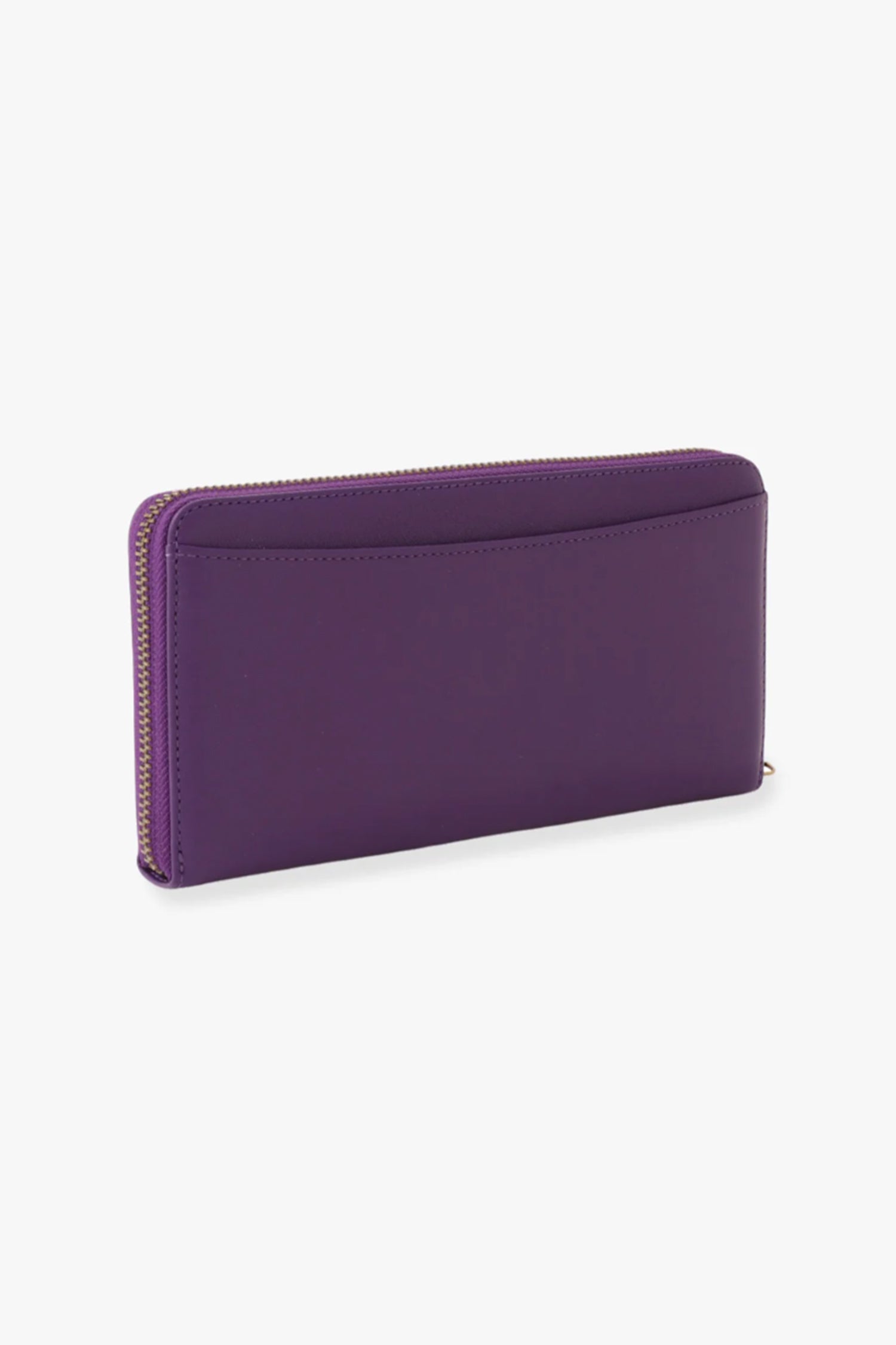 Purple Retro Button Wallet - Anna Sui US