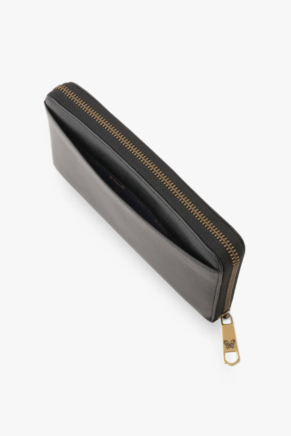 Black Retro Button Wallet - Anna Sui Discount