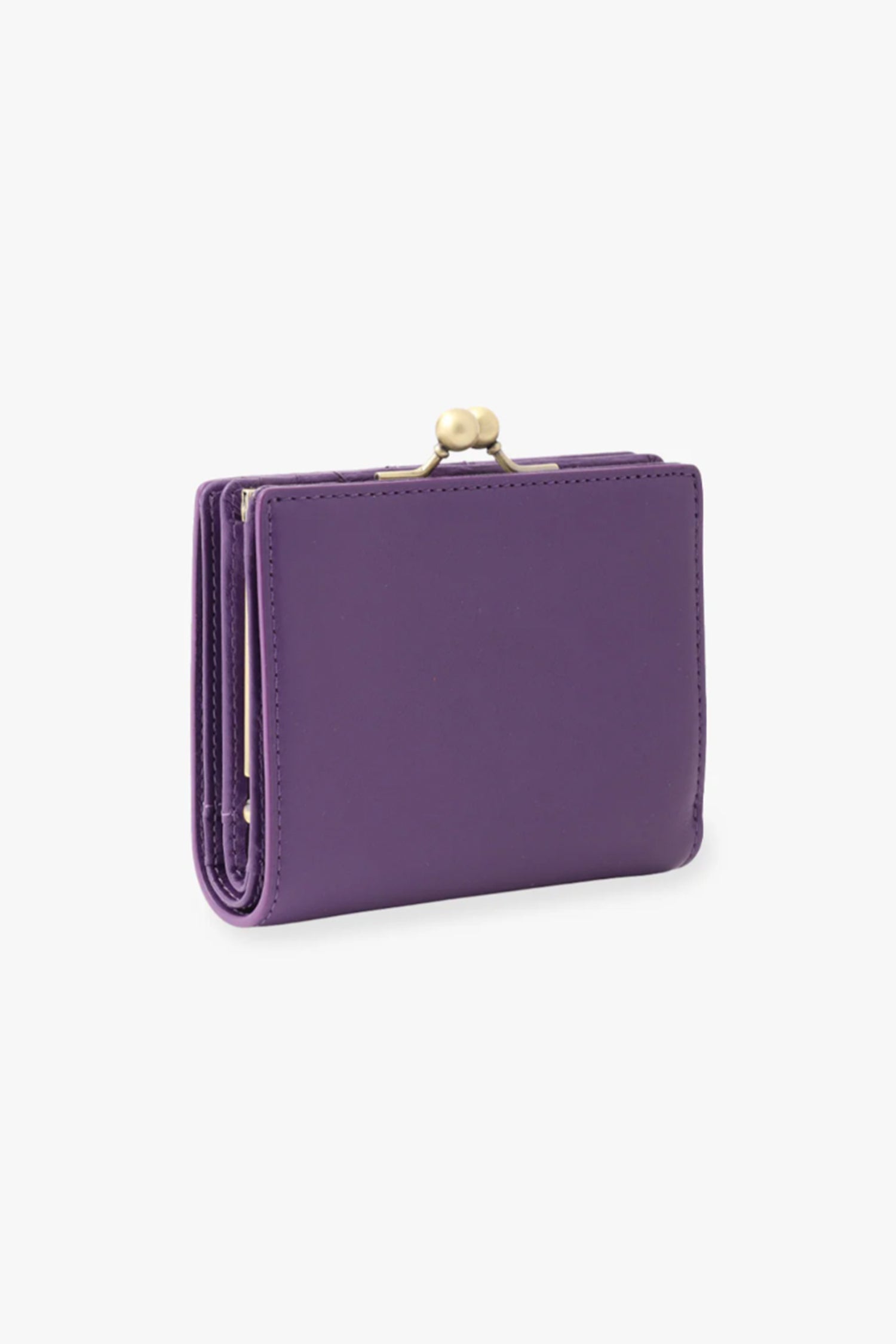 Purple Retro Button Small Wallet - Anna Sui Online