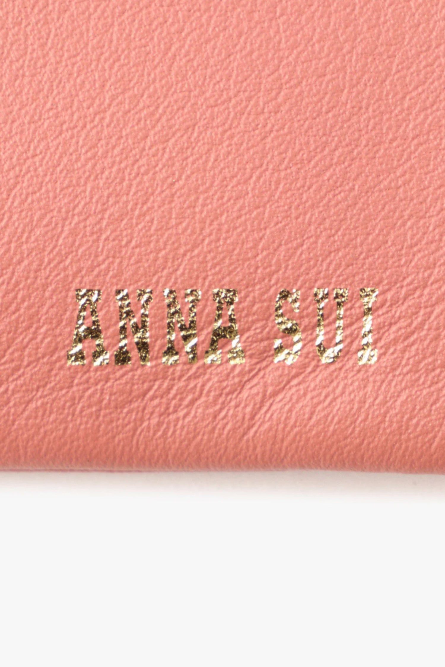Pink Penny Loafer Small Wallet - Anna Sui Online