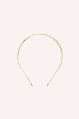 Gold Rose Cutout Flower Headband - Anna Sui Outlet