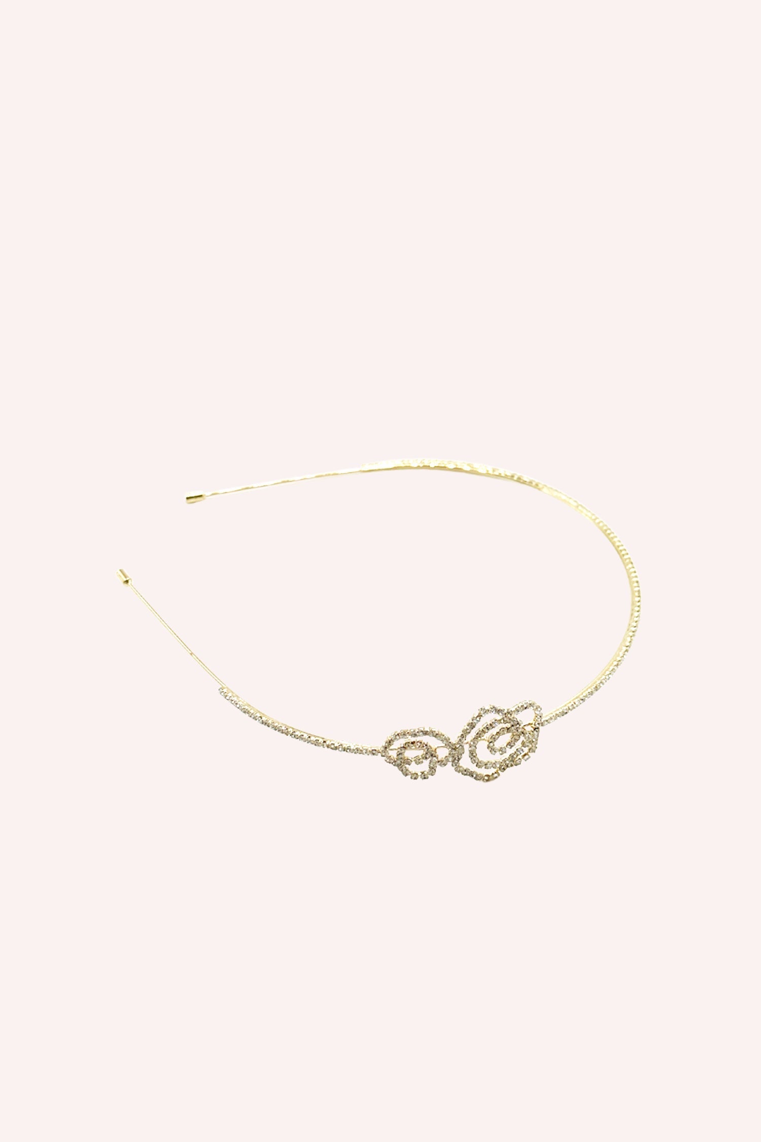 Gold Rose Cutout Flower Headband - Anna Sui Outlet