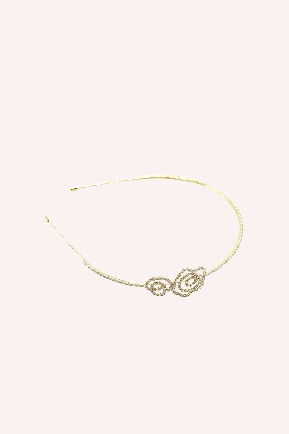 Gold Rose Cutout Flower Headband - Anna Sui Outlet