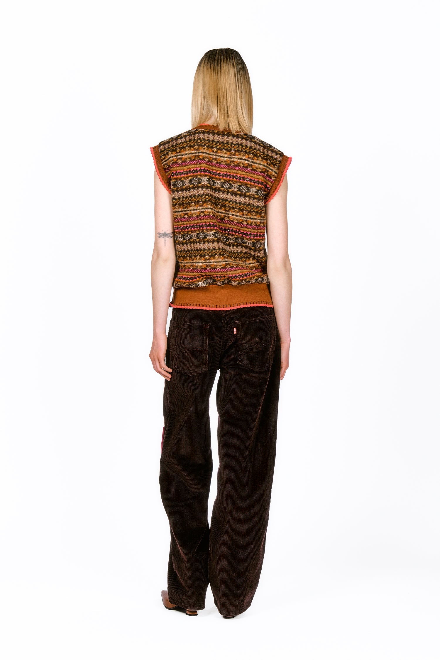 Fair Isle Fleece Vest - Anna Sui Discount