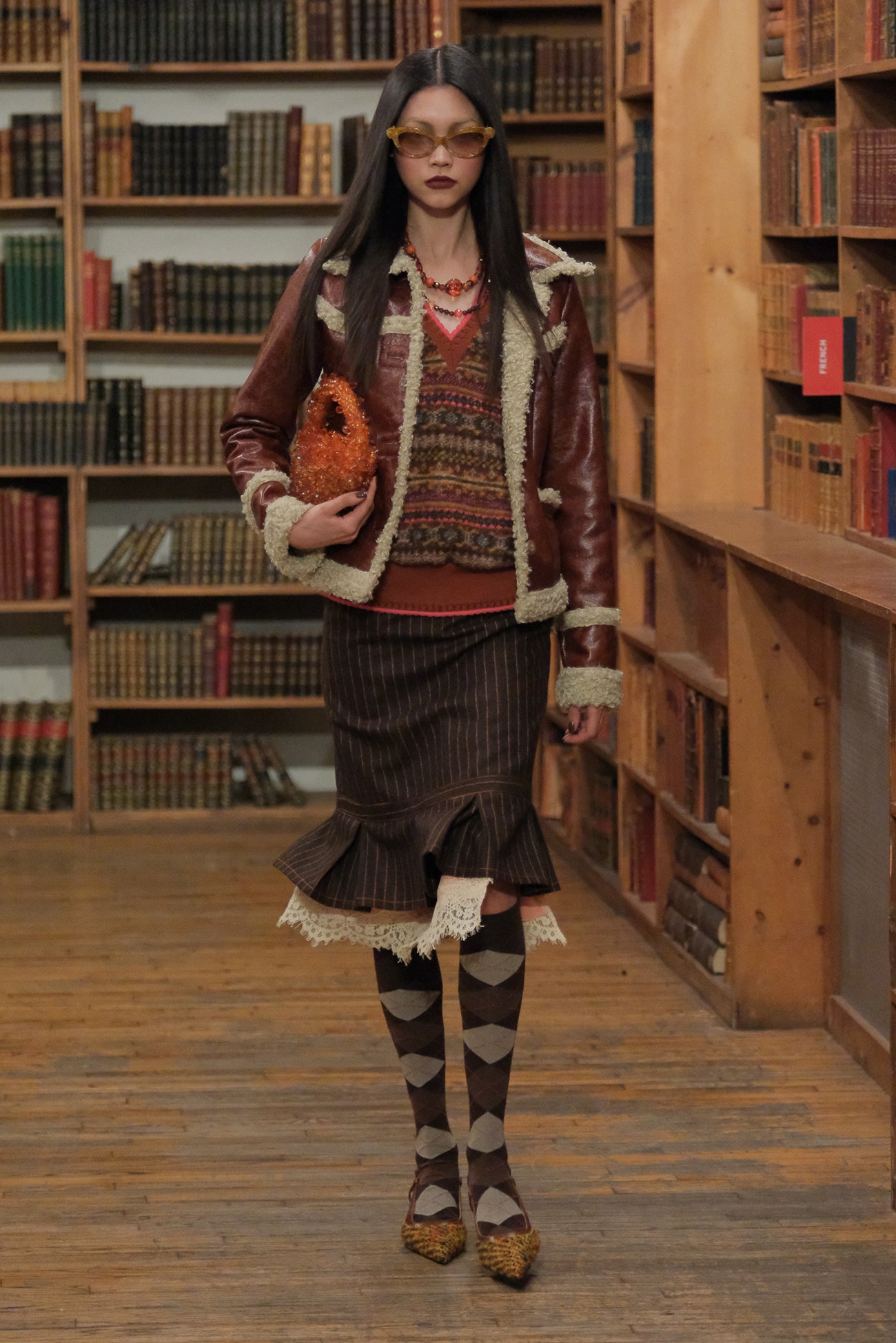Fair Isle Fleece Vest - Anna Sui Discount