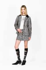 Beardsley Paisley Corduroy Skirt - Anna Sui Online