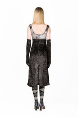 Bugle Bead Sequins Dress - Anna Sui Online