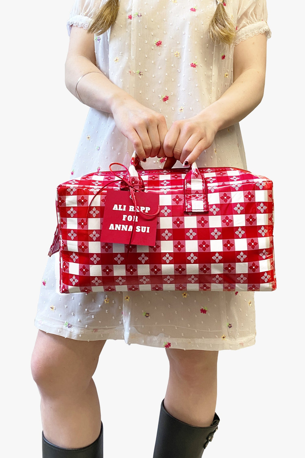 Ali Rapp for Anna Sui Medium Summer Picnic Bag - Anna Sui Outlet