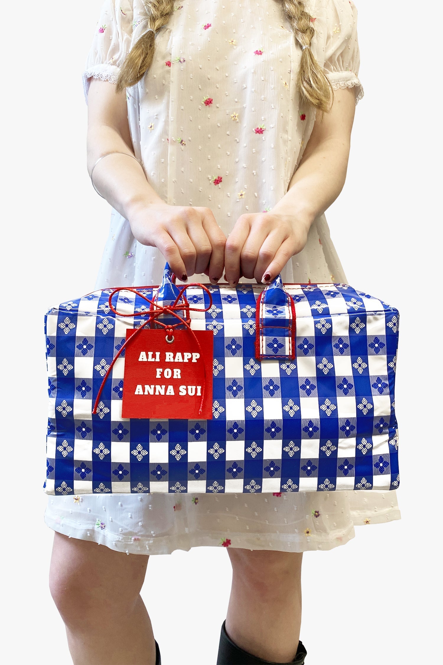 Ali Rapp for Anna Sui Medium Summer Picnic Bag - Anna Sui Sale